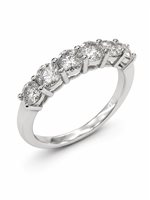 Anello Vidali Gioielli Donna in Oro bianco Zircone ANOR-78-34 - ANOR-78-34